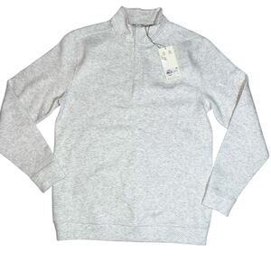 Walter Hagen Clubhouse Midweight 1/4 Zip Pullover Sweater sweatshirt gray SM